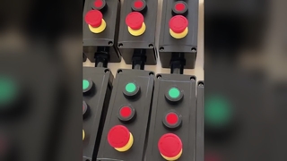 Explosionsgeschützter und korrosionsbeständiger Knopfkasten