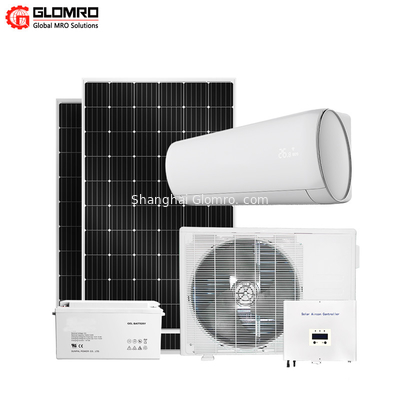 12000Btu 18000Btu 24000Btu Efficiency Dc Inverter Solar Panels Powered Hybrid Ductless Air Conditioner Split Unit