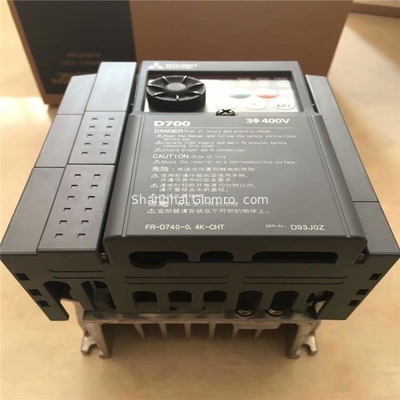 0.4KW 1.2A Mitsubishi Frequency Converter 3PH AC380V 50Hz FR-D740-0.4K-CHT