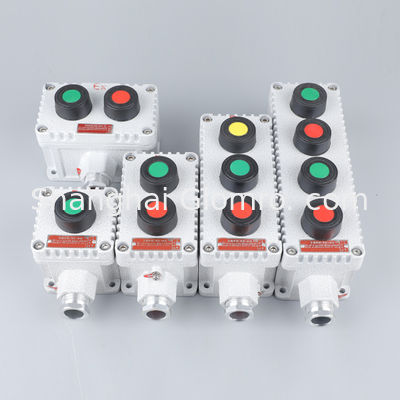 Explosion Proof Control Button Aluminum Alloy 10A Emergency Stop Switch