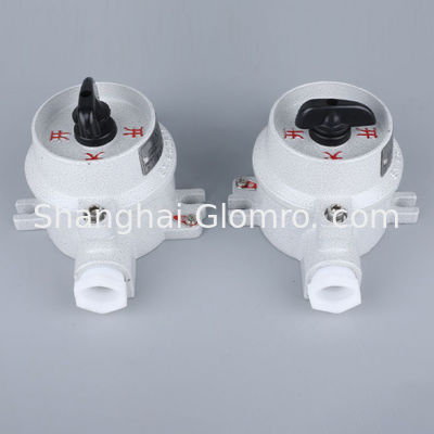 10A 220V Aluminum Alloy Explosion Proof Rotary Light Switch SW-10 IP66