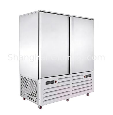 -45℃ -60℃ -80℃ Air Cooling System Blast Freezer Equipment 3 to 34 Trays Food Production Quick Freezing