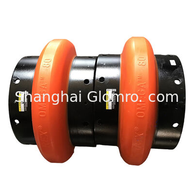 Import OMEGA Rubber Coupling Hardware Fitting E2M-E80M PU Shock Absorbing Shaft Connection Assembly