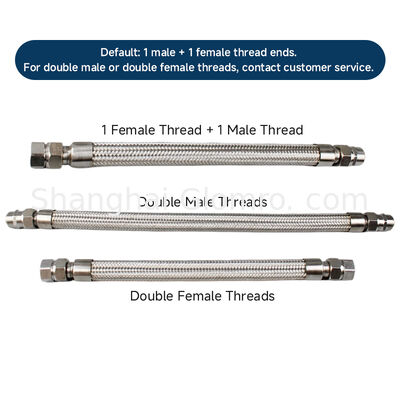 Exd II Gb 304 Stainless Steel Explosion-proof Flexible Pipe IP66 WF1 Rustproof Cable Pipe Oil & Gas Plant Electrical Wiring