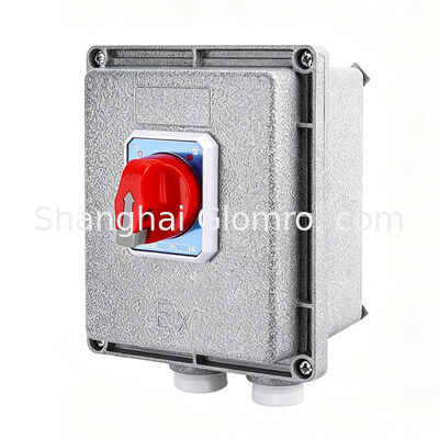 3p+N Residual Current 6ka Breaking Capacity Aluminum Alloy RCBO Anti-Rust Explosion-Proof Housing for Outdoor Industrial Use