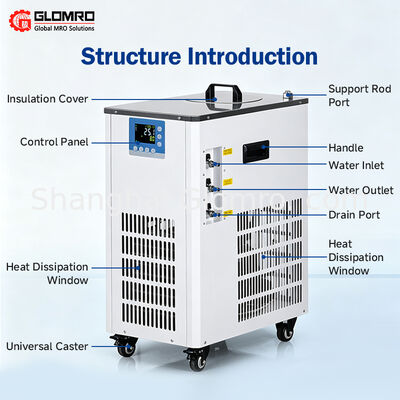 200L effective volume ultra-low temperature cooling liquid circulation pump, laboratory digital display constant temperature refrigeration water bath, can be matched with deep cold reaction bath