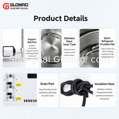 200L effective volume ultra-low temperature cooling liquid circulation pump, laboratory digital display constant temperature refrigeration water bath, can be matched with deep cold reaction bath