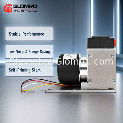 PM23523‑86 BAXIT Diaphragm Gas Sampling Pump DC24V Energy‑Saving Corrosion‑Resistant Self‑priming Vacuum Pump for Industrial Sample Gas Extraction