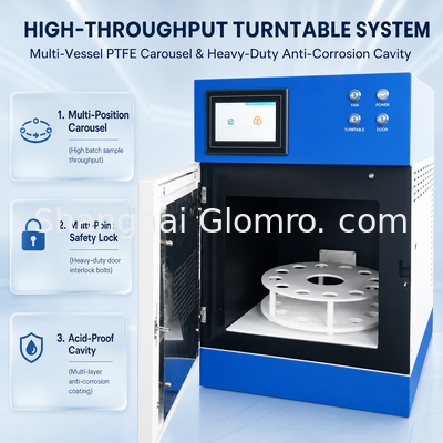 Intelligent Microwave Digestion Instrument Fully Automatic Variable Frequency Laboratory Extraction and Synthesis Instrument