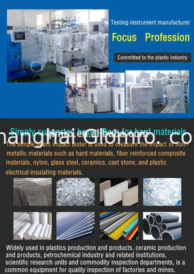 Izod Pendulum Impact Test Machine For Plastic Charpy