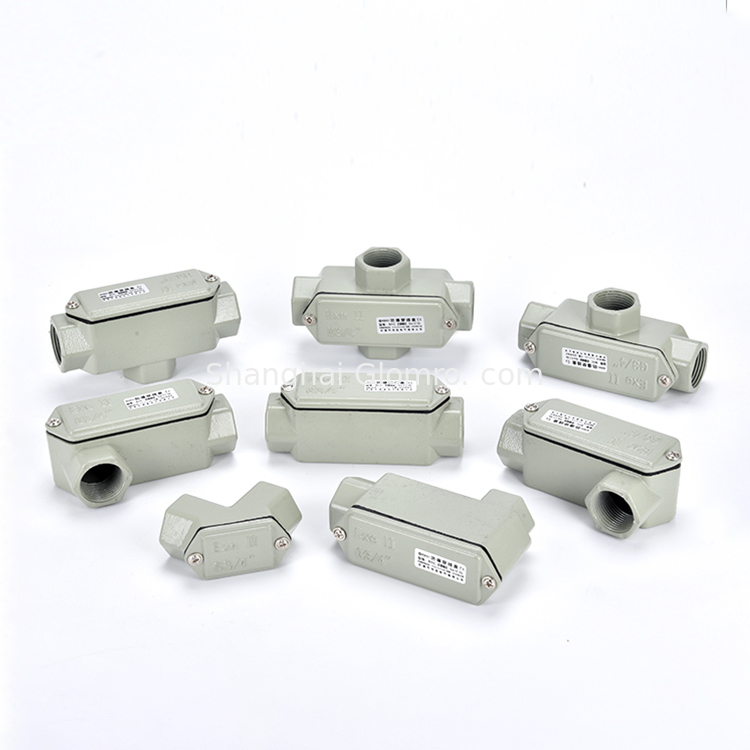 Outdoor General Anticorrosion ATEX Explosion-Proof Threading Box Cast Aluminum Box